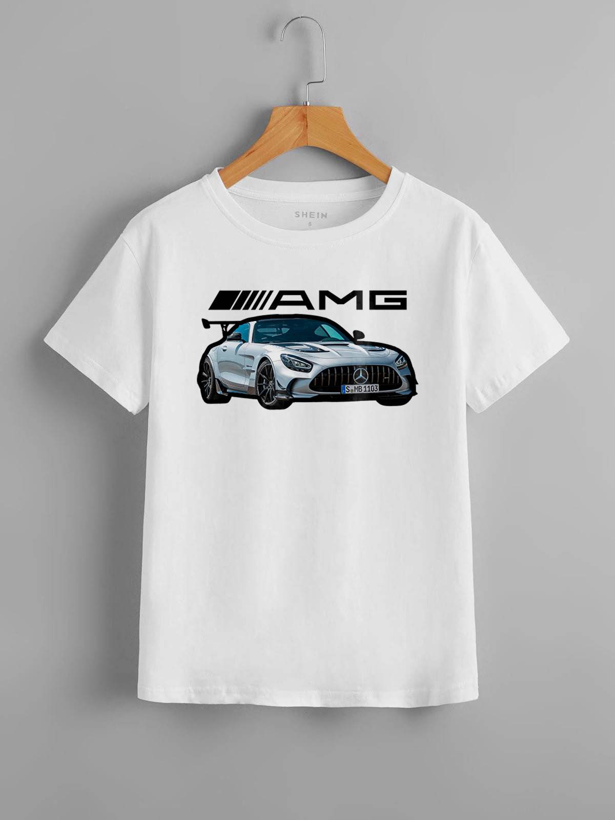 AMG GT Oversized T-Shirt – Premium Car Graphic Tee | DROX Edition - DROX