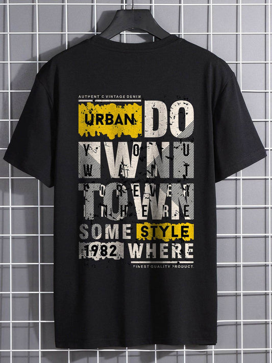 Urban Hustle “You Are Great / Downtown” Oversized T-Shirt – Unisex Streetwear by DROX - DROX