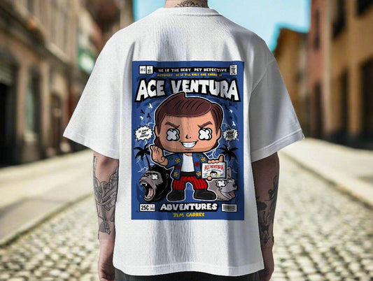 Ace Ventura Adventures – Oversized Comic Edition T-Shirt - DROX