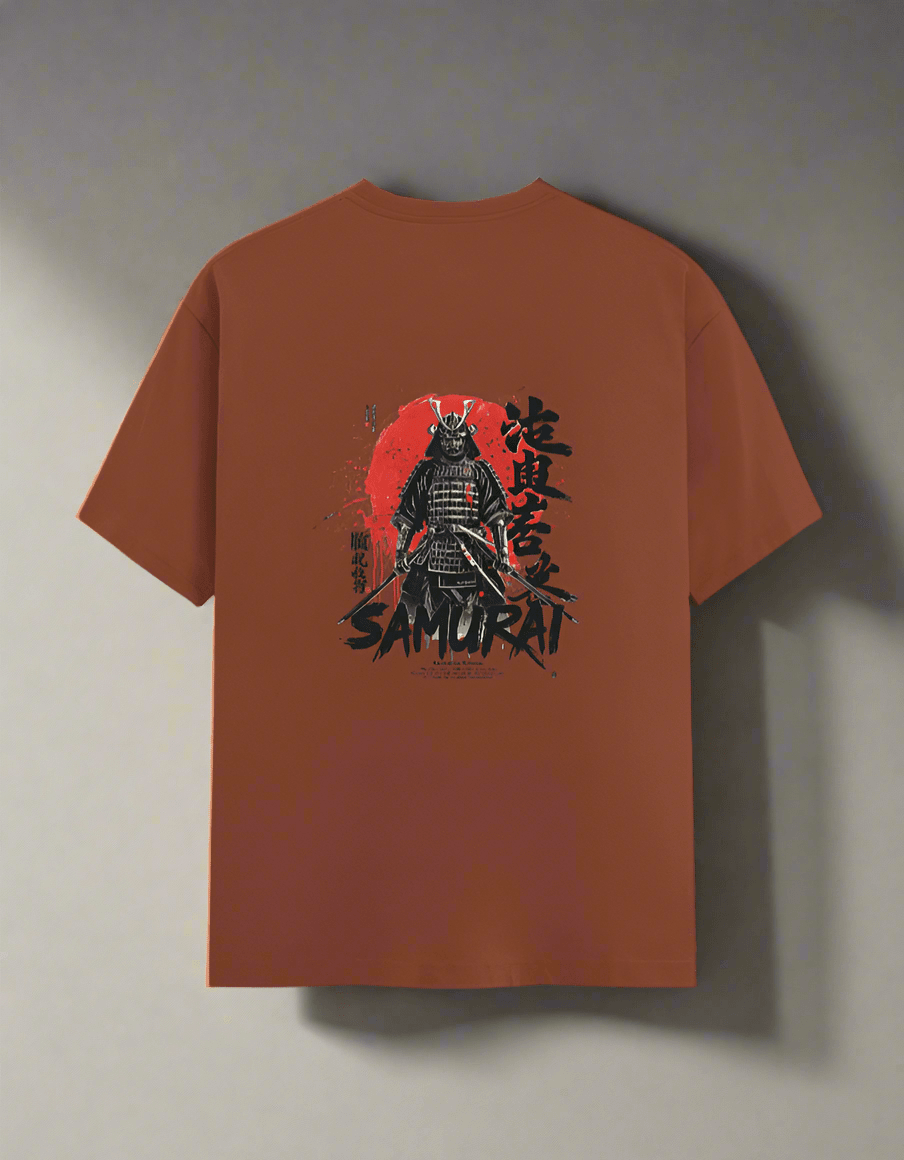 Samurai Spirit Graphic Unisex T-Shirt - DROX