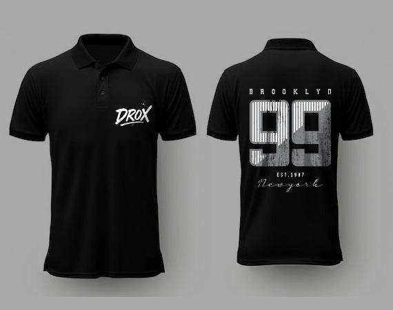DROX Brooklyn 99 Maroon Polo – Premium Cotton Streetwear - DROX
