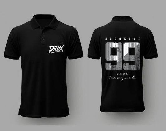 DROX Brooklyn 99 Maroon Polo – Premium Cotton Streetwear - DROX
