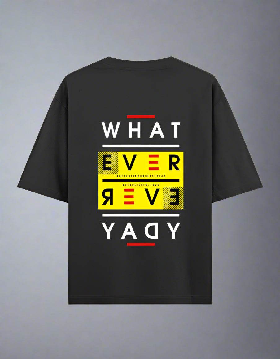 Oversized grey streetwear t-shirt with graphic print by DROX