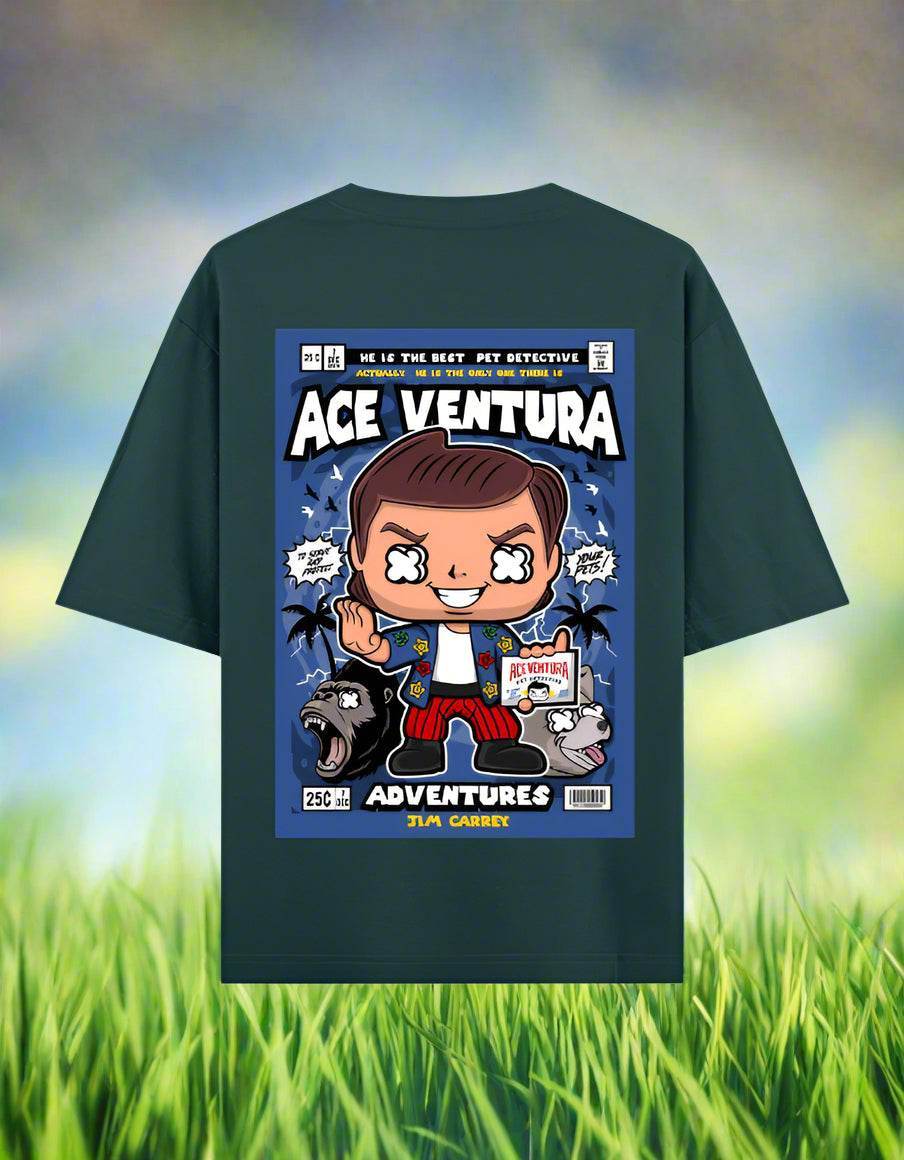 Ace Ventura Adventures – Oversized Comic Edition T-Shirt - DROX