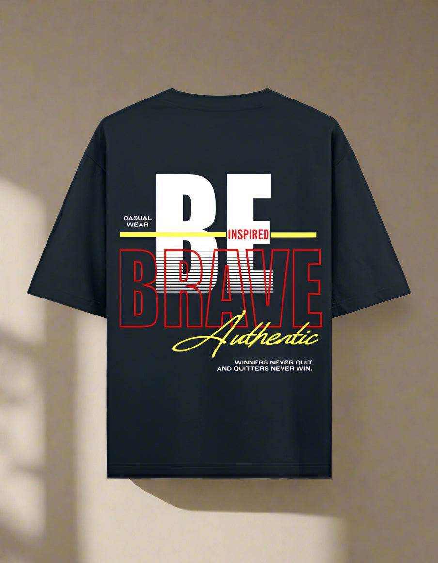 Oversized green streetwear t-shirt with graphic print by DROX