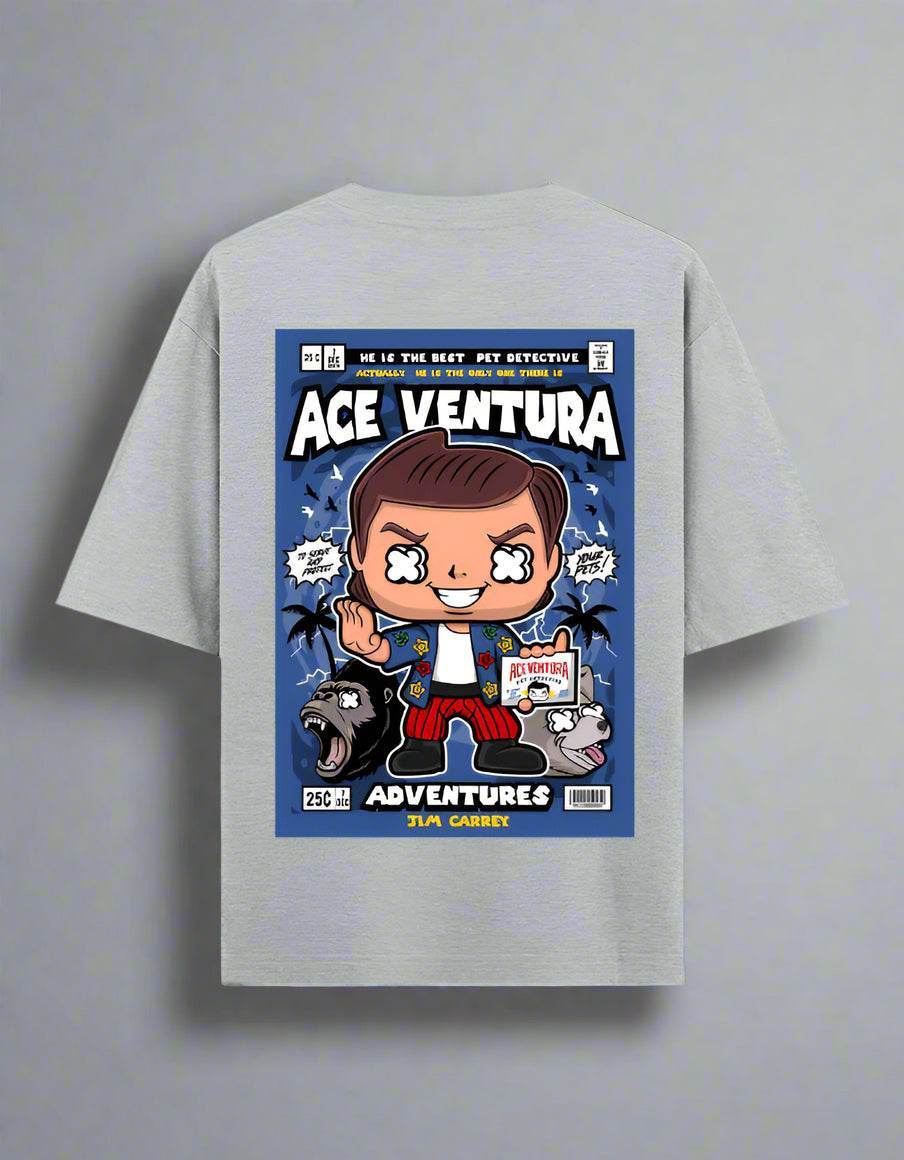 Ace Ventura Adventures – Oversized Comic Edition T-Shirt - DROX