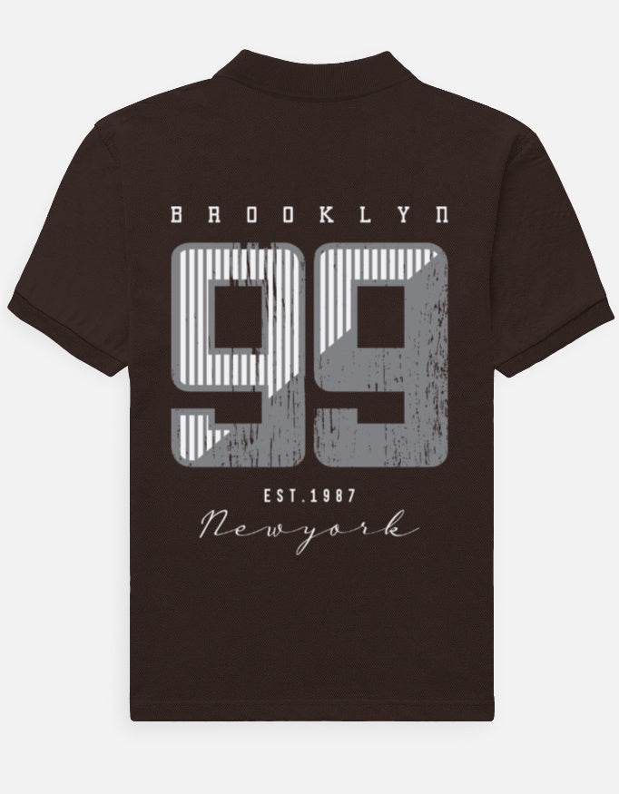 DROX Brooklyn 99 Maroon Polo – Premium Cotton Streetwear - DROX