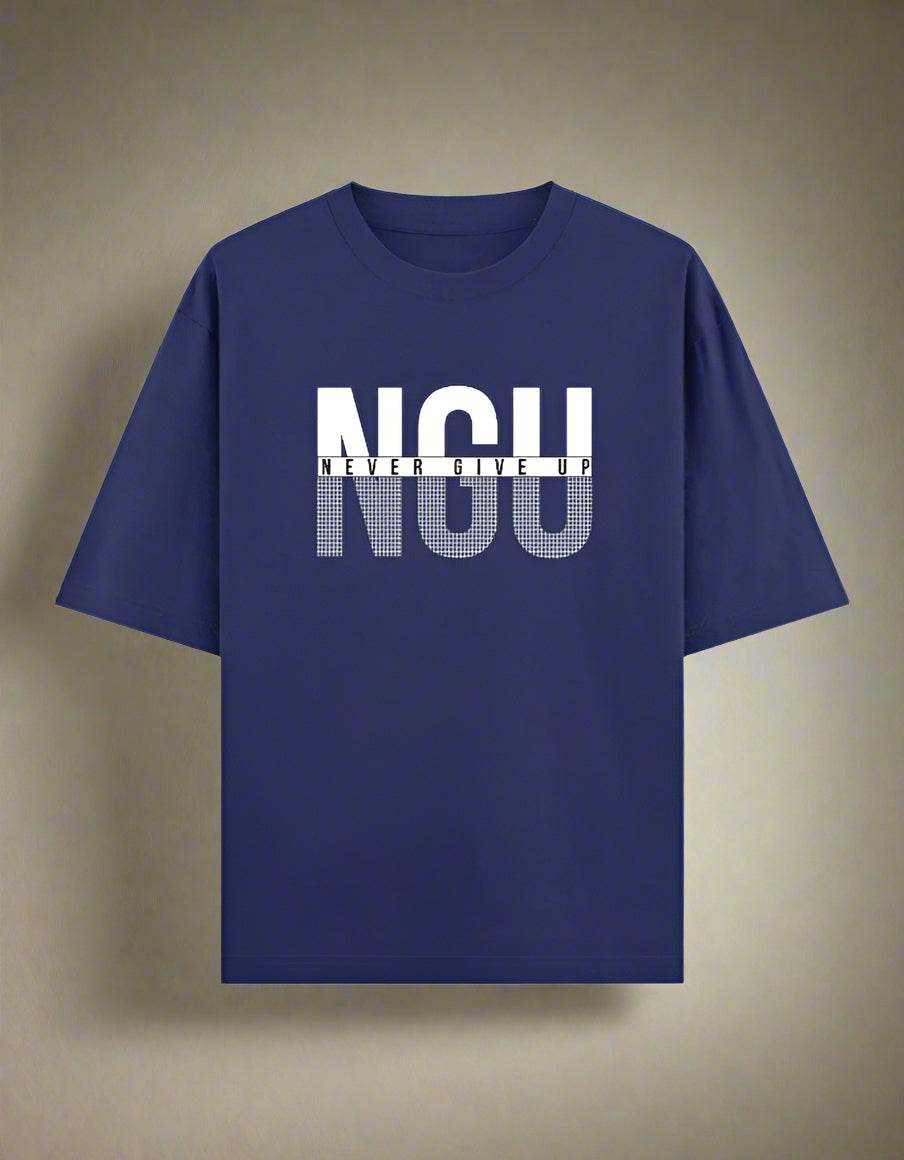 NCU / SOCIETY Oversized Graphic T-Shirt – Unisex | Premium Cotton - DROX