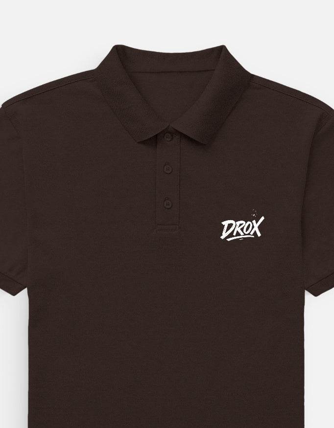 DROX Brooklyn 99 Maroon Polo – Premium Cotton Streetwear - DROX