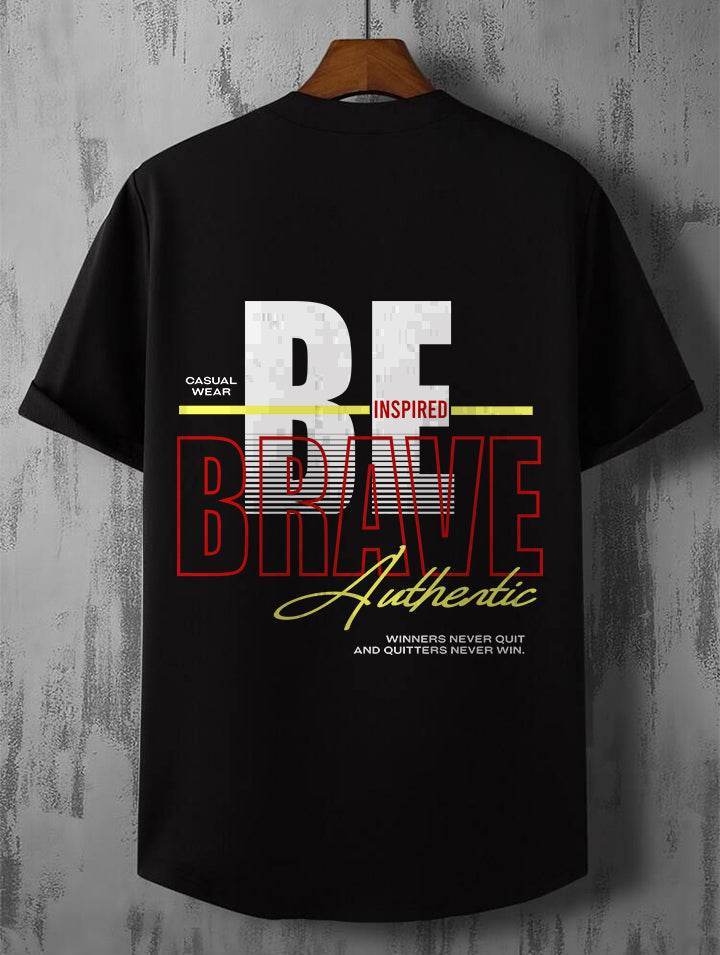 Oversized black streetwear t-shirt with graphic print by DROX