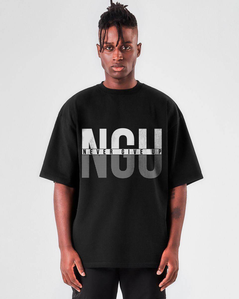 NCU / SOCIETY Oversized Graphic T-Shirt – Unisex | Premium Cotton - DROX