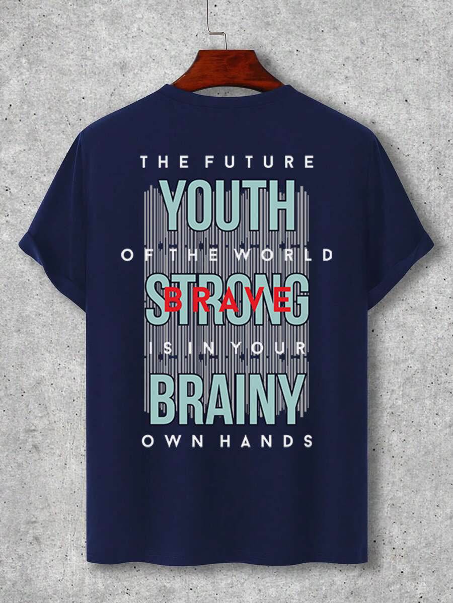 The Future is Youth | Bold Graphic Oversized Tee - DROX