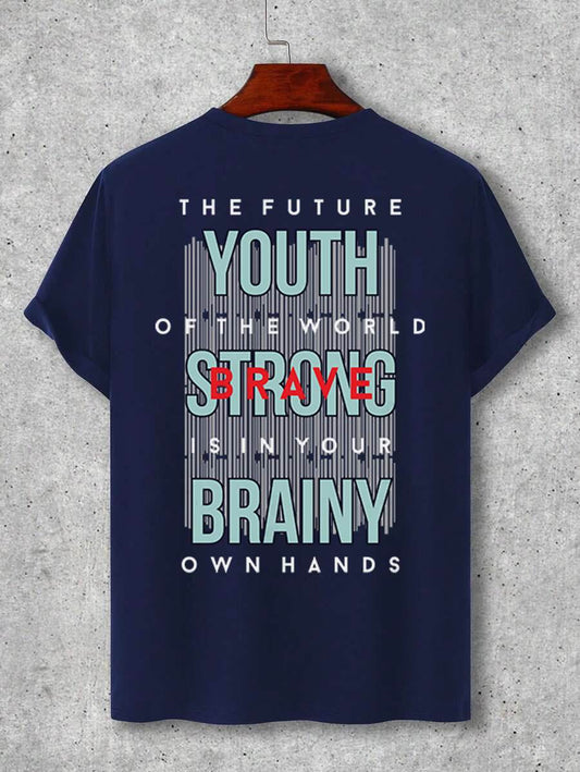 The Future is Youth | Bold Graphic Oversized Tee - DROX