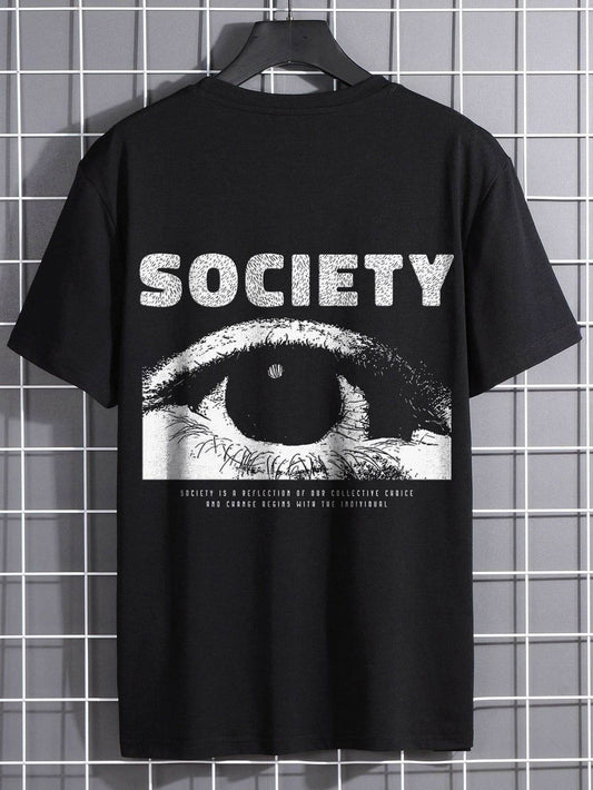 NCU / SOCIETY Oversized Graphic T-Shirt – Unisex | Premium Cotton - DROX