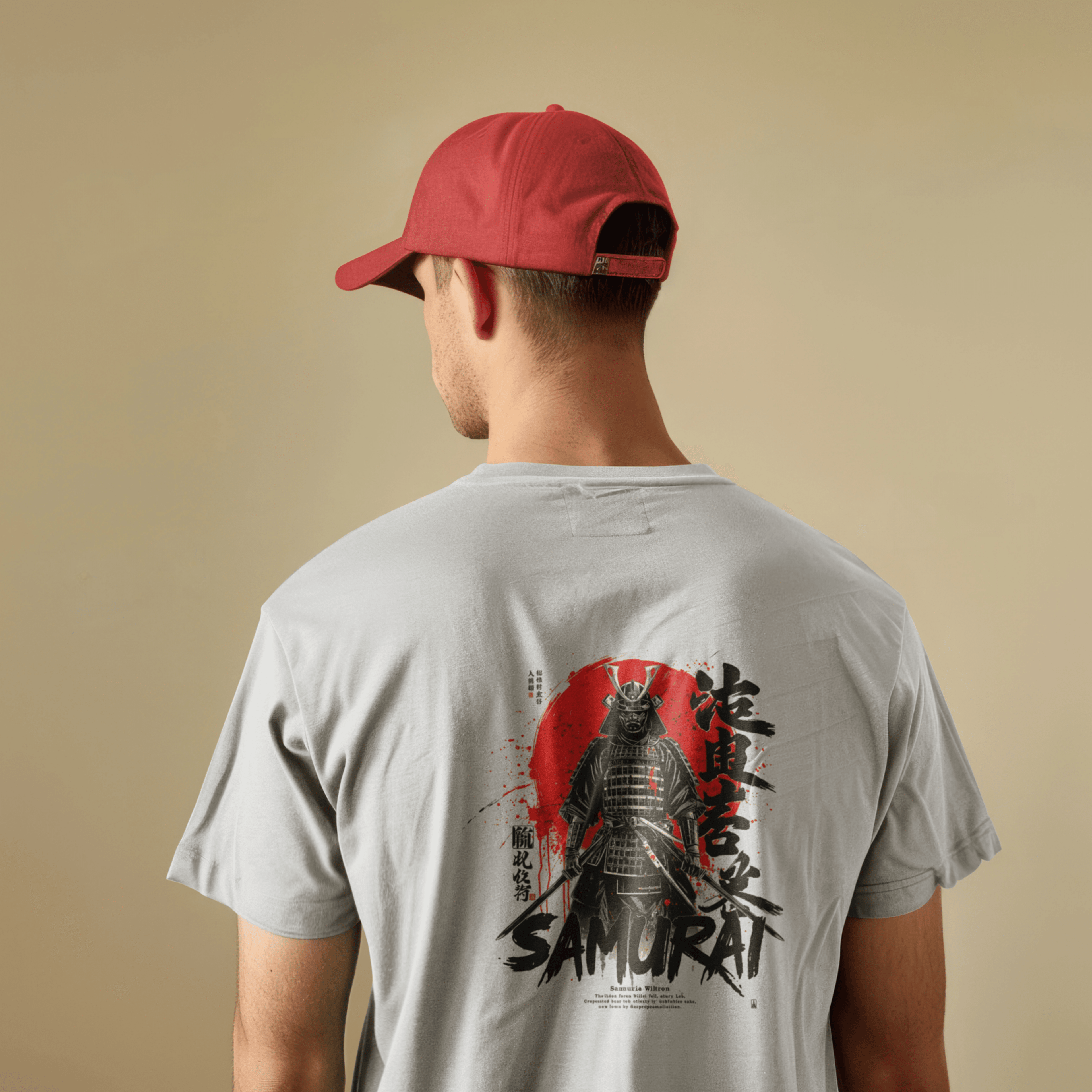 Samurai Spirit Graphic Unisex T-Shirt - DROX