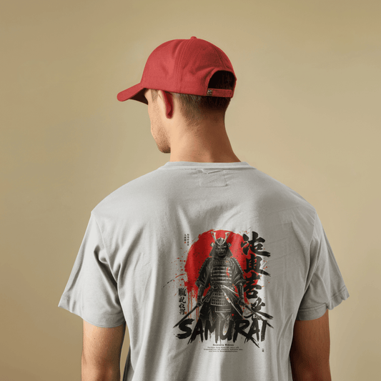 Samurai Spirit Graphic Unisex T-Shirt - DROX